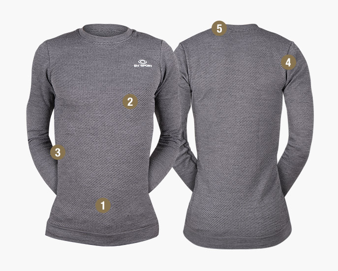 T-shirt RETCH EVO2 long sleeves black